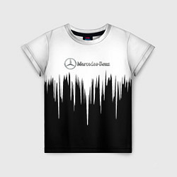 Футболка детская Mercedes-Benz: White, цвет: 3D-принт