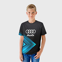 Футболка детская Audi Sport, цвет: 3D-принт — фото 2
