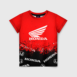 Детская футболка Honda sport брызги