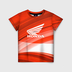 Футболка детская Honda logo auto, цвет: 3D-принт