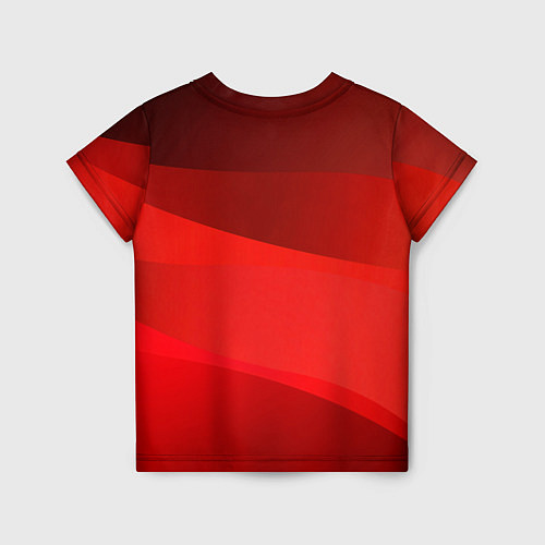 Детская футболка Honda - Red / 3D-принт – фото 2