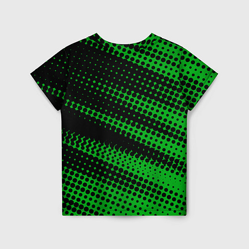 Детская футболка Skoda текстура / 3D-принт – фото 2