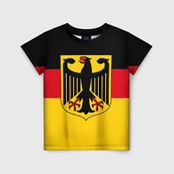 Футболка детская Германия - Germany, цвет: 3D-принт