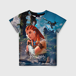 Футболка детская Aloy Horizon, цвет: 3D-принт