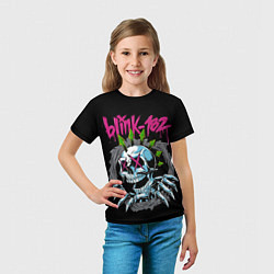 Футболка детская Blink 182 Блинк 182, цвет: 3D-принт — фото 2