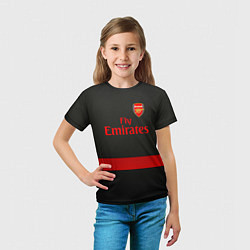 Футболка детская Arsenal fc, цвет: 3D-принт — фото 2