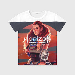 Футболка детская Aloy Horizon, цвет: 3D-принт