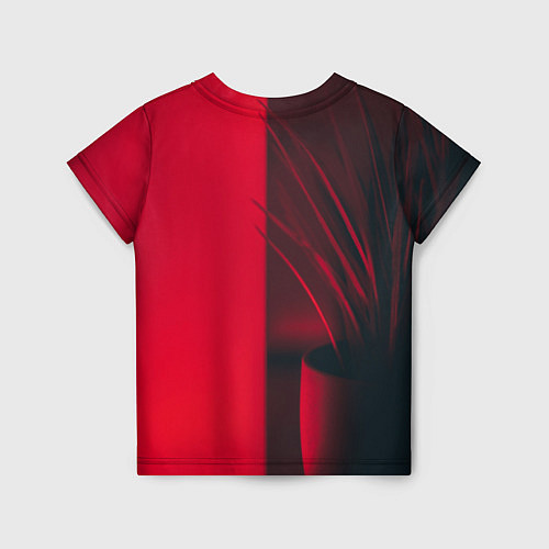 Детская футболка Красное виденье / 3D-принт – фото 2