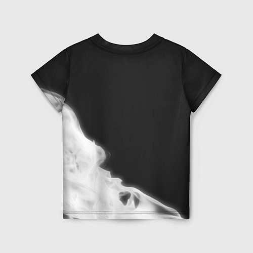 Детская футболка PEUGEOT - Огненный Лев / 3D-принт – фото 2