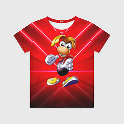 Футболка детская Бегущий Rayman 3D, цвет: 3D-принт