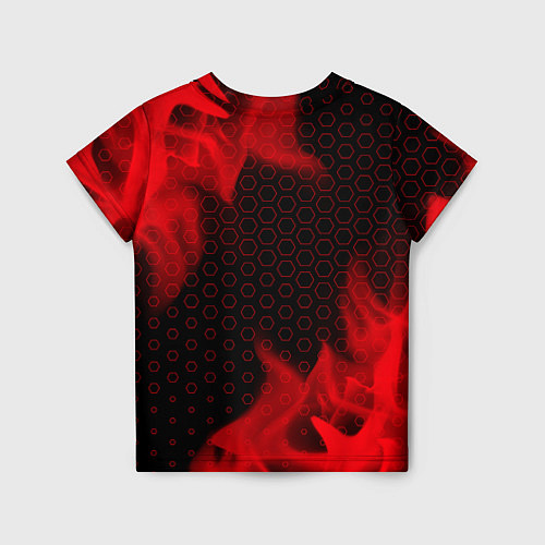 Детская футболка МИТСУБИСИ Огонь / 3D-принт – фото 2
