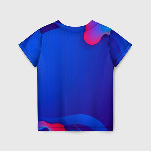 Детская футболка Синий globox Rayman / 3D-принт – фото 2