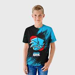 Футболка детская ФРАЙДЕЙ НАЙТ ФАНКИН - ПАРЕНЬ - Краска, цвет: 3D-принт — фото 2