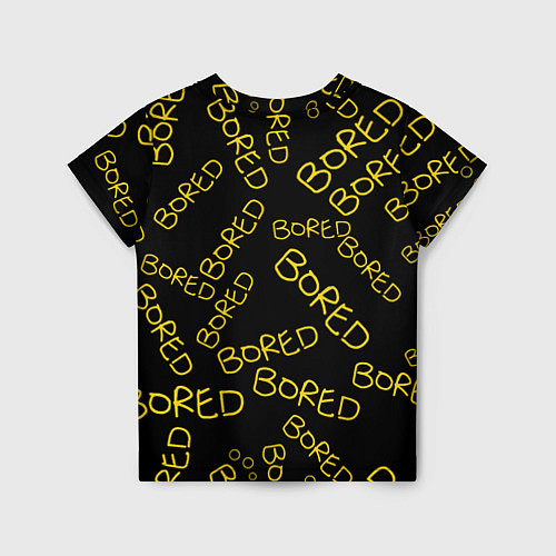 Детская футболка Sherlock Bored Pattern / 3D-принт – фото 2