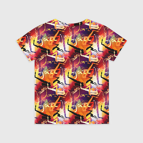 Детская футболка Джазовая Музыка / 3D-принт – фото 2