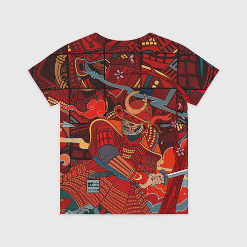 Детская футболка Инстинкт Самурая / 3D-принт – фото 2
