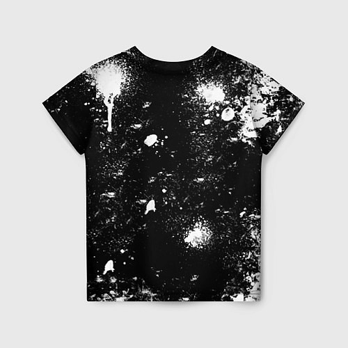Детская футболка YAMAHA - БРЫЗГИ / 3D-принт – фото 2