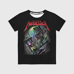 Футболка детская NIXON METALLICA, цвет: 3D-принт