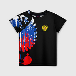 Детская футболка Герб russia