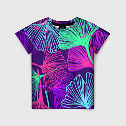 Футболка детская Neon color pattern Fashion 2023, цвет: 3D-принт