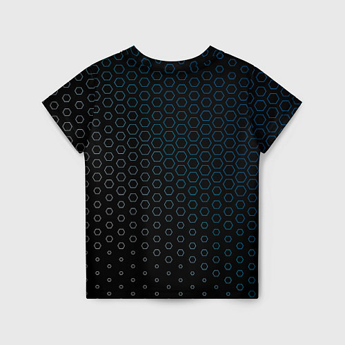 Детская футболка ДЭУ - Соты / 3D-принт – фото 2