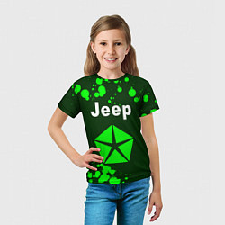Футболка детская ДЖИП Краска, цвет: 3D-принт — фото 2