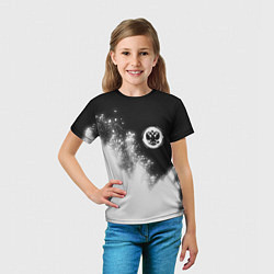 Футболка детская РОССИЯ - ГЕРБ - Краска, цвет: 3D-принт — фото 2