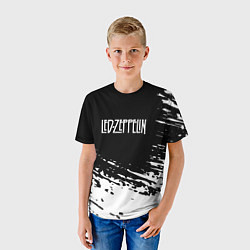 Футболка детская LED ZEPPELIN ЛЕД ЗЕППЕЛИН, цвет: 3D-принт — фото 2