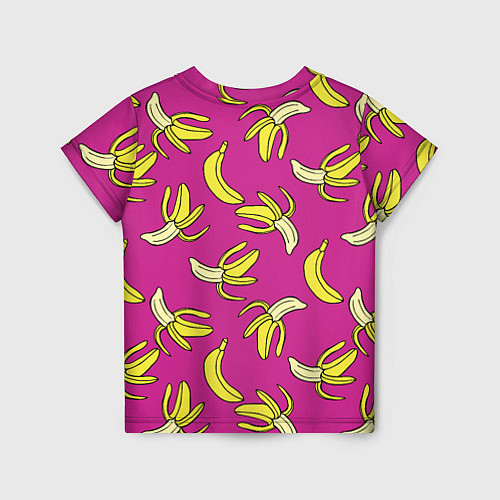 Детская футболка Banana pattern Summer Color / 3D-принт – фото 2