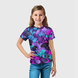 Футболка детская Магические кристаллы, цвет: 3D-принт — фото 2