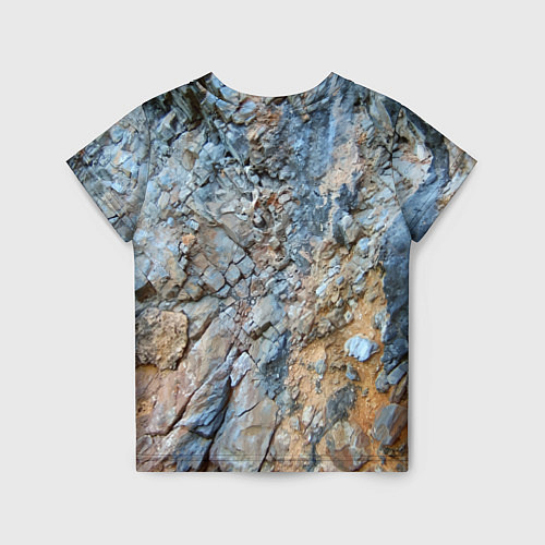 Детская футболка Скала Текстура / 3D-принт – фото 2