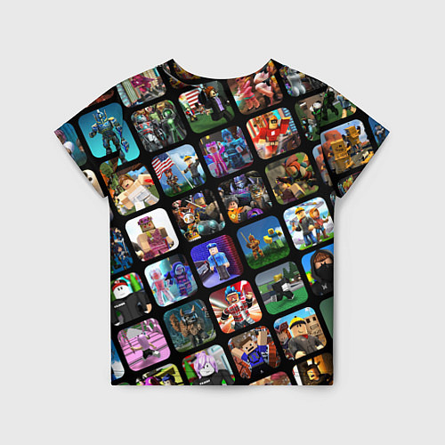 Детская футболка ROBLOX СЮЖЕТЫ / 3D-принт – фото 2