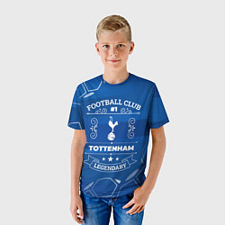 Футболка детская Tottenham FC 1, цвет: 3D-принт — фото 2