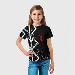 Футболка детская БЕРСЕРК - КЛЕЙМО ЖЕРТВЫ, цвет: 3D-принт — фото 2