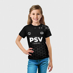Футболка детская PSV Champions Uniform, цвет: 3D-принт — фото 2