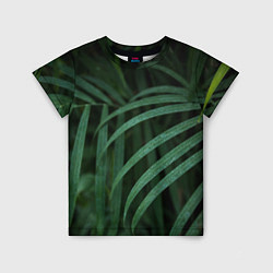 Детская футболка Камуфляж-тропики