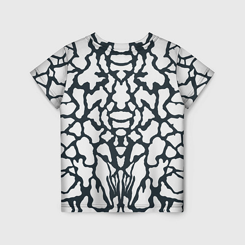 Детская футболка Animal Black and White Pattern / 3D-принт – фото 2