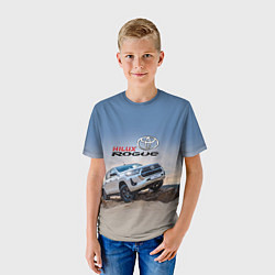 Футболка детская Toyota Hilux Rogue Off-road vehicle Тойота - прохо, цвет: 3D-принт — фото 2