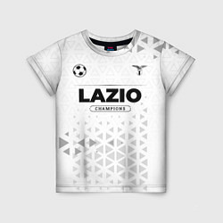 Детская футболка Lazio Champions Униформа