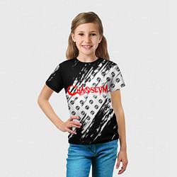 Футболка детская Chaoseum Pattern Logo, цвет: 3D-принт — фото 2