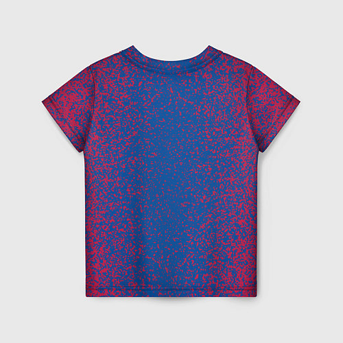 Детская футболка Barcelona брызги красок / 3D-принт – фото 2