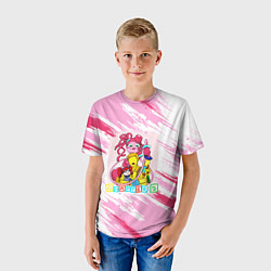 Футболка детская Poppy Playtime - Chapter 2 мамочка длинные ноги с, цвет: 3D-принт — фото 2