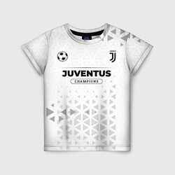 Футболка детская Juventus Champions Униформа, цвет: 3D-принт