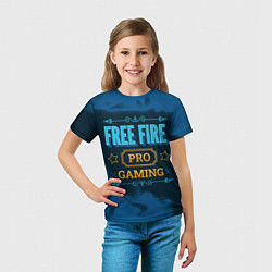 Футболка детская Игра Free Fire: PRO Gaming, цвет: 3D-принт — фото 2