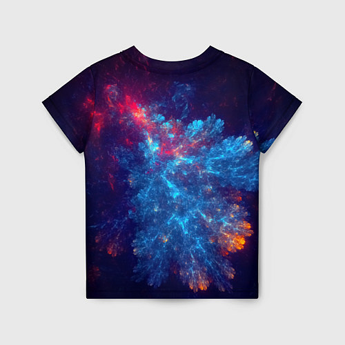 Детская футболка Космический Коралловый Риф / 3D-принт – фото 2