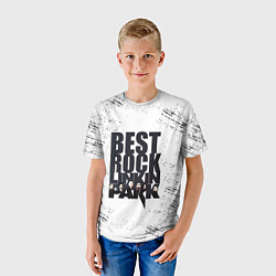 Футболка детская Linkin Park BEST ROCK, цвет: 3D-принт — фото 2