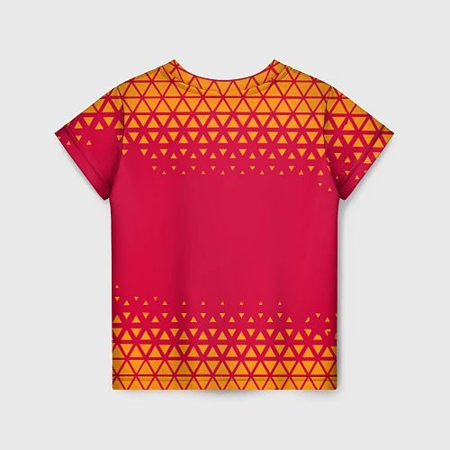 Детская футболка Рома roma абстракция / 3D-принт – фото 2