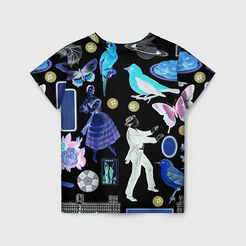 Детская футболка Underground pattern Fashion 2077 / 3D-принт – фото 2