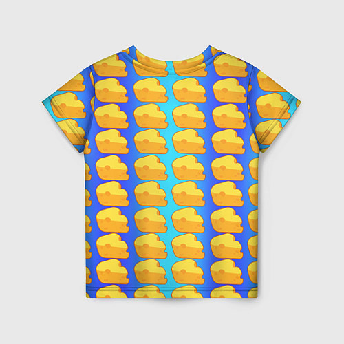 Детская футболка Сыр сыр сыр / 3D-принт – фото 2