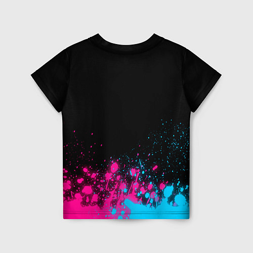 Детская футболка Bring Me the Horizon Neon Gradient / 3D-принт – фото 2